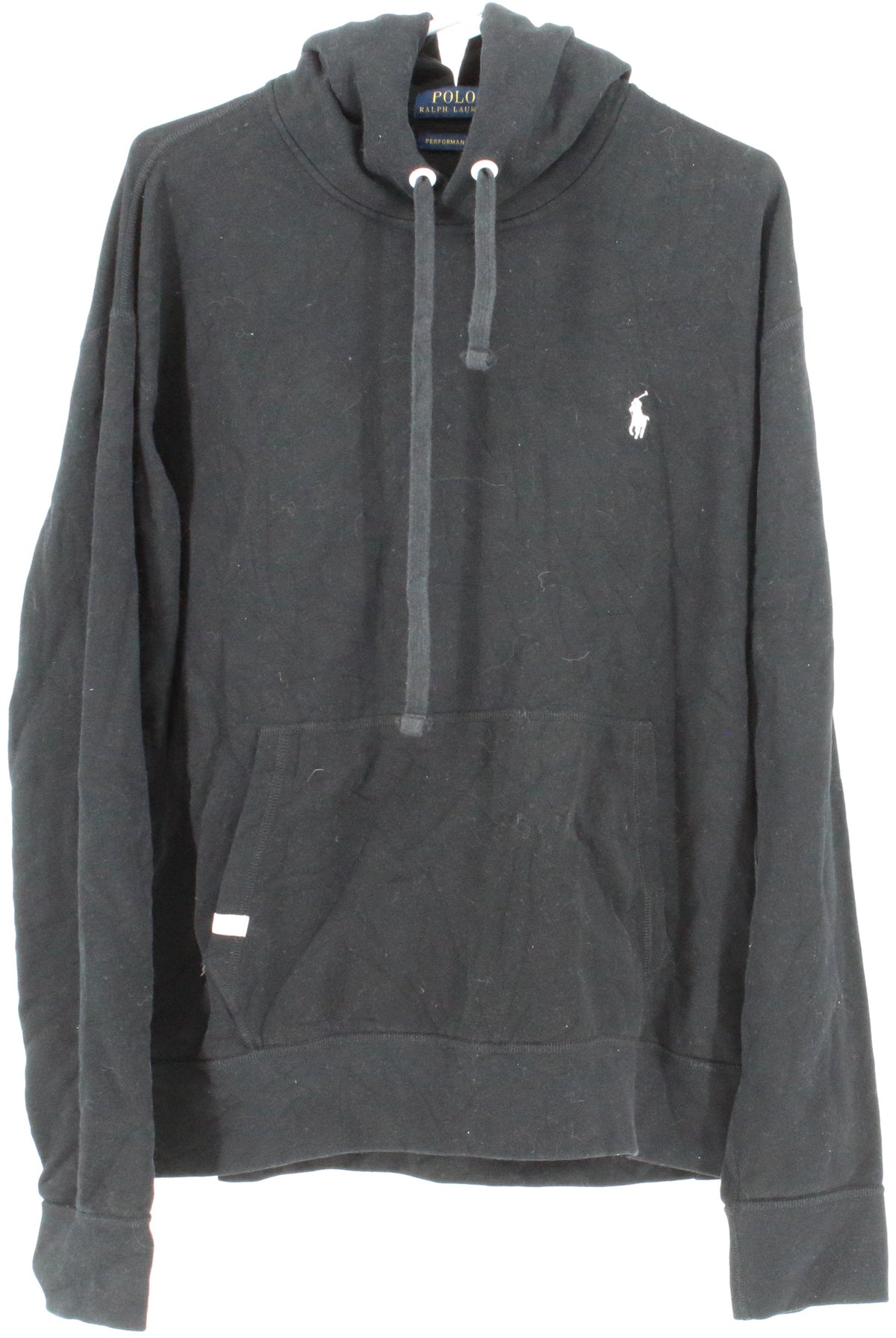 Polo by Ralph Lauren Performance Black Hooded Sweatshirt