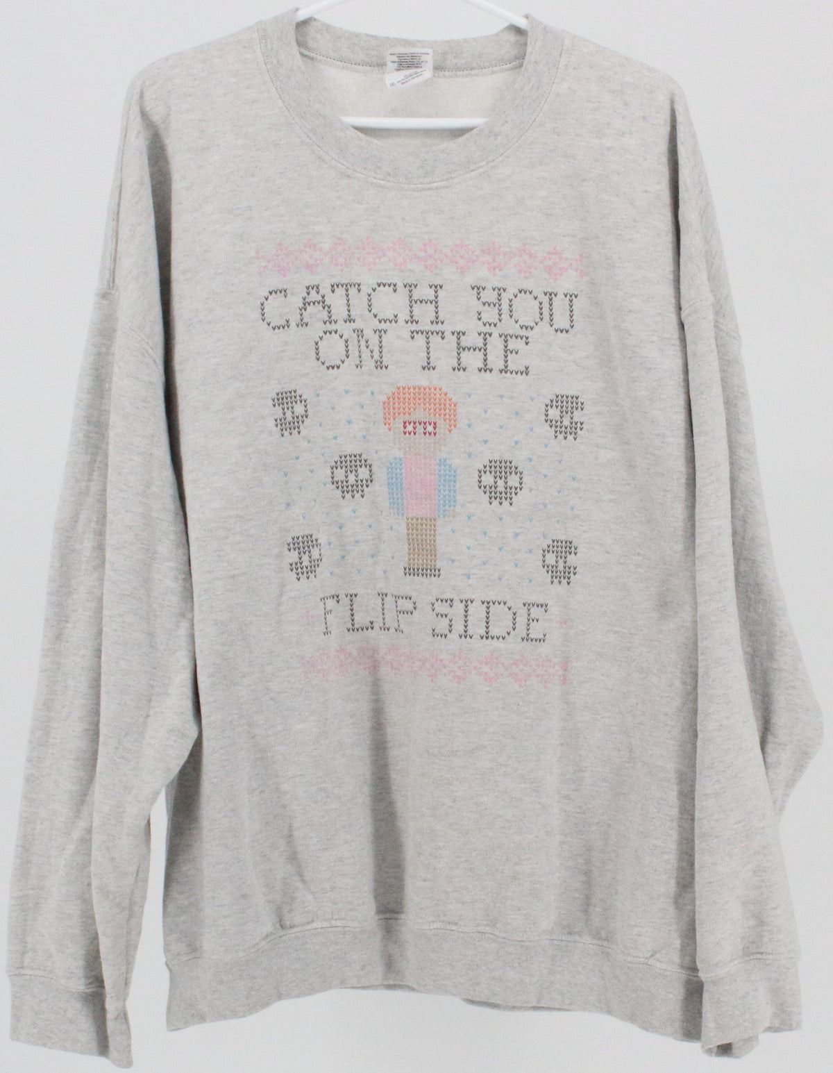Gildan Catch You On The Flip Side Grey Sweatshirt