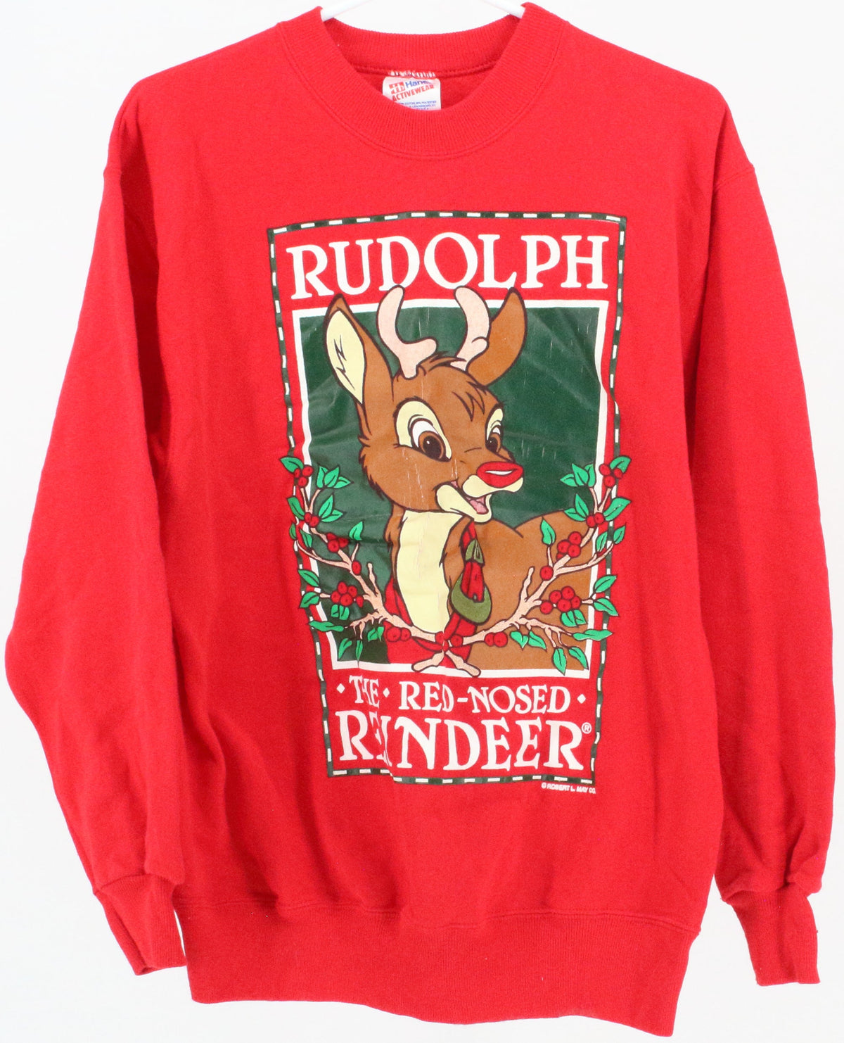 Hanes Rudolph Red Sweatshirt