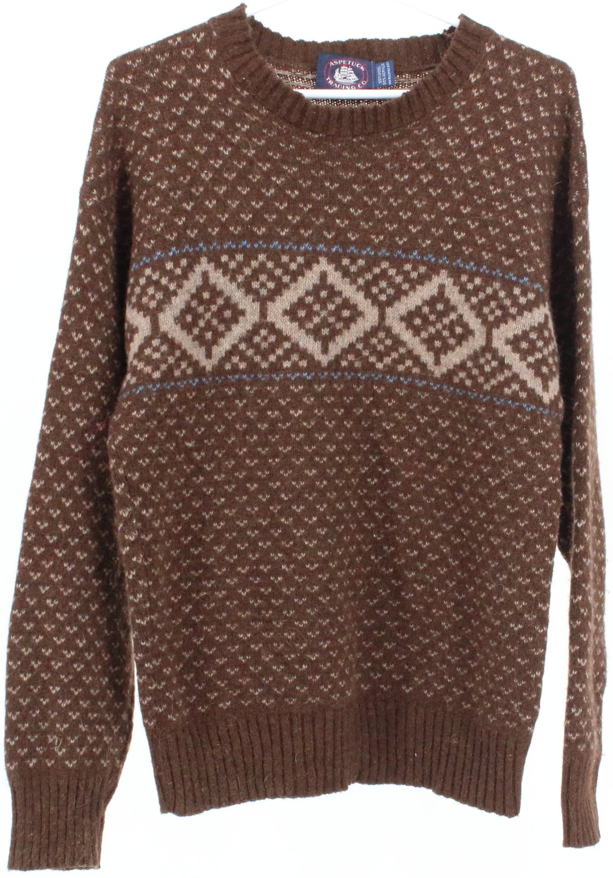 Aspetuck Trading Co. Brown Sweater