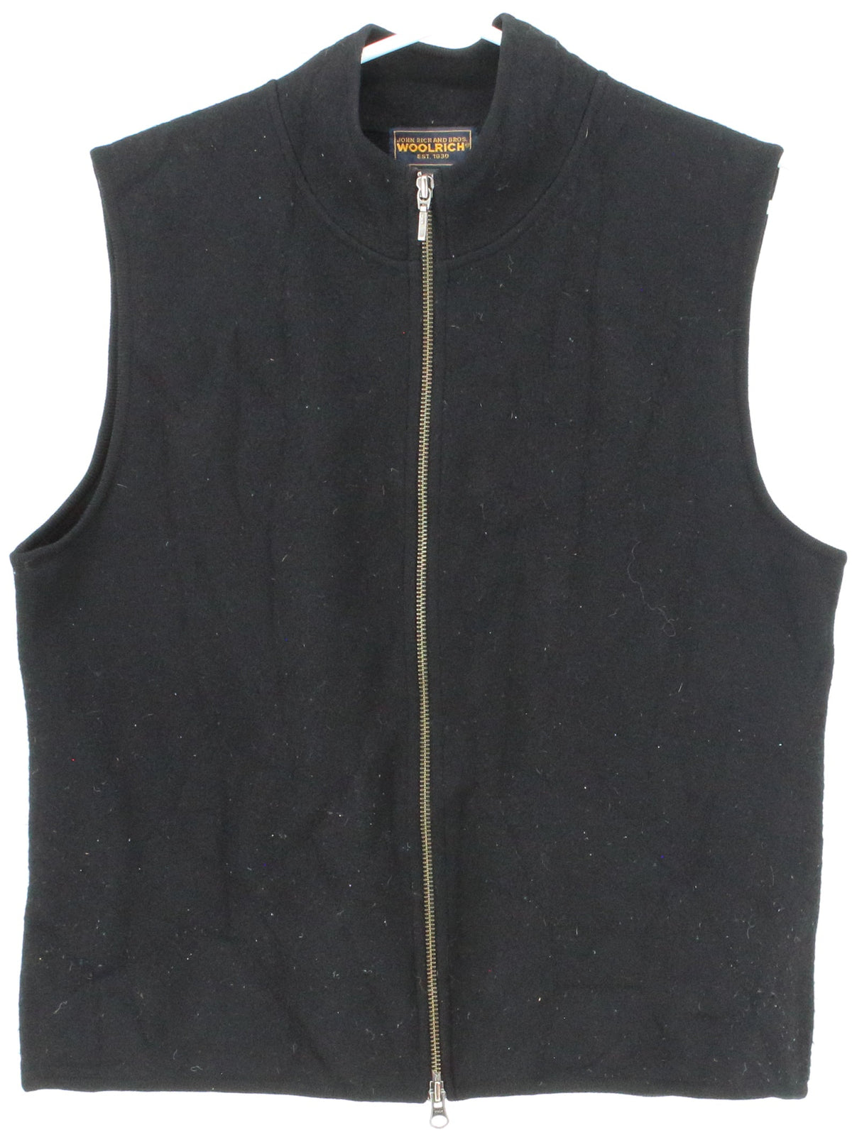 Woolrich Black Wool Women's Vest
