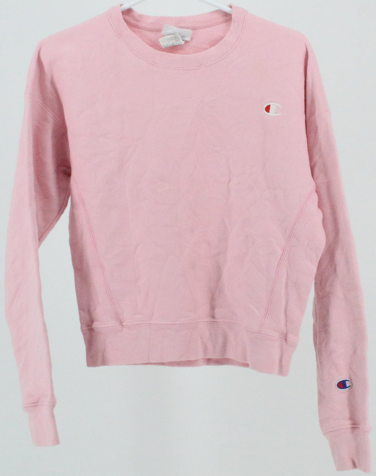 Champion Light Pink Reverse Weave Sweatshirt