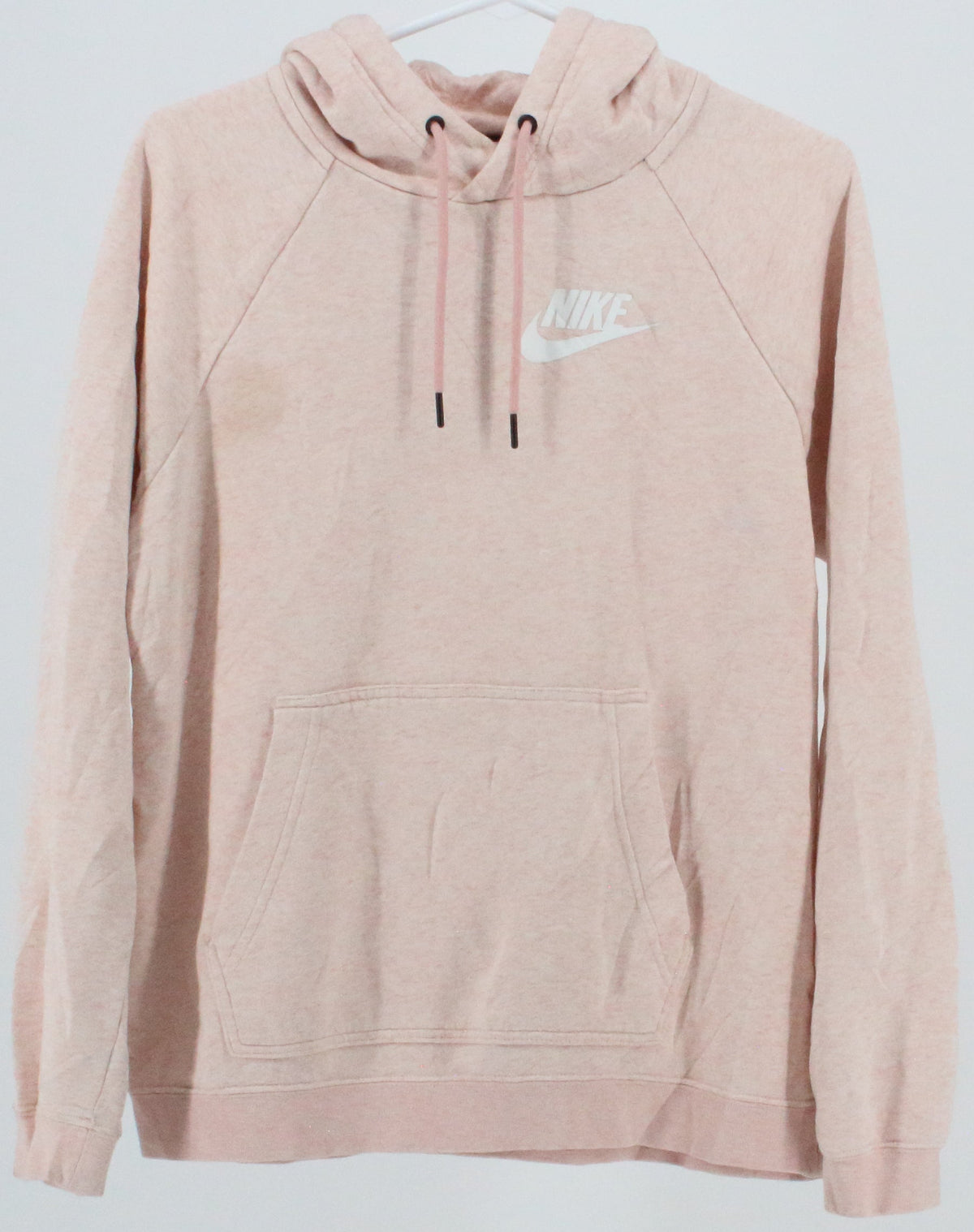 Nike Light Pink Melange Hooded Sweatshirt
