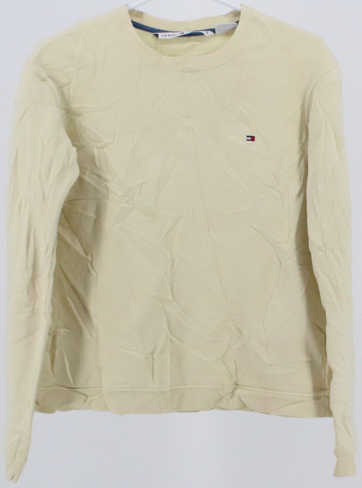 Tommy Hilfiger Light Yellow Plain Sweatshirt
