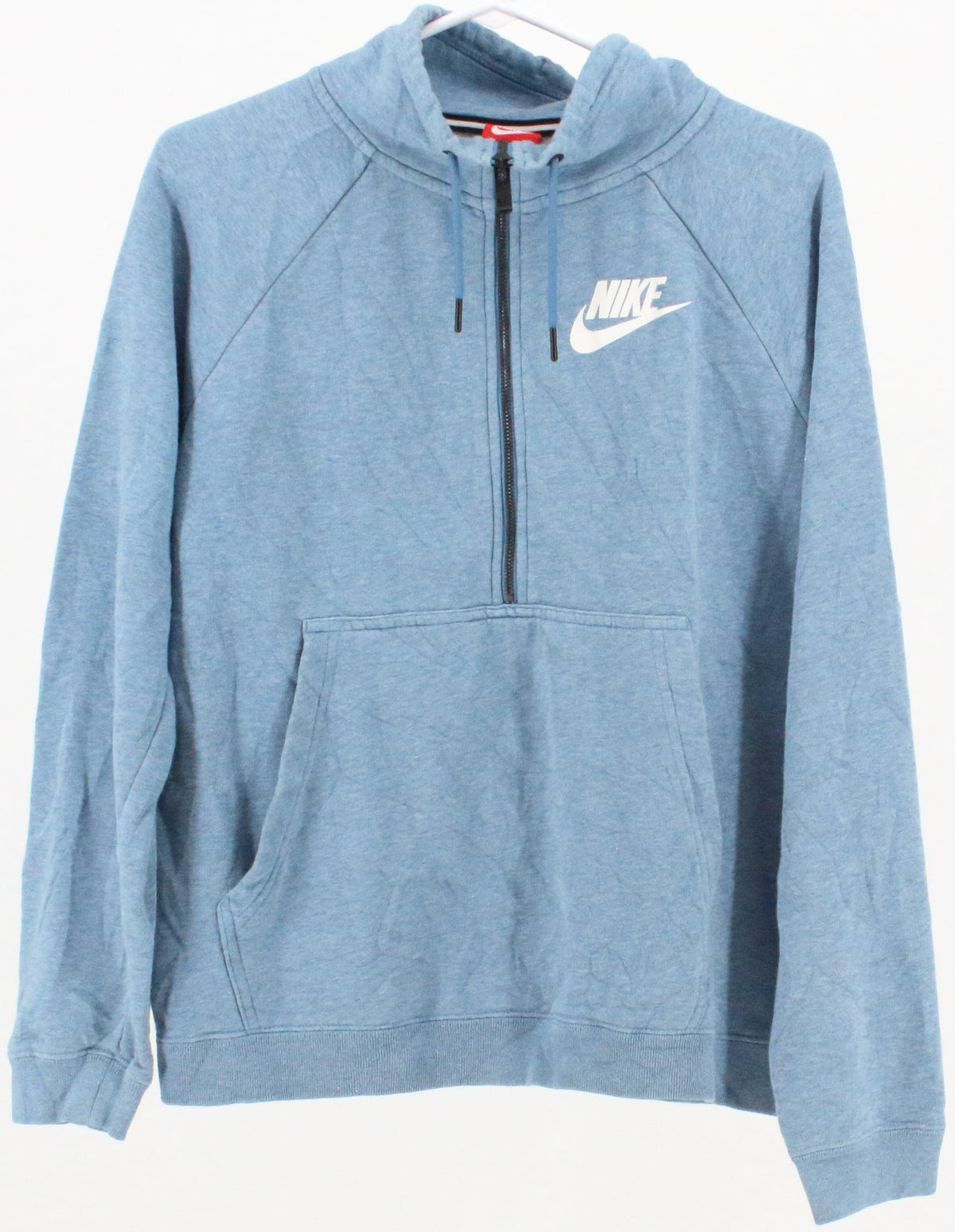 Nike Light Blue Half Zip Sweatshirt