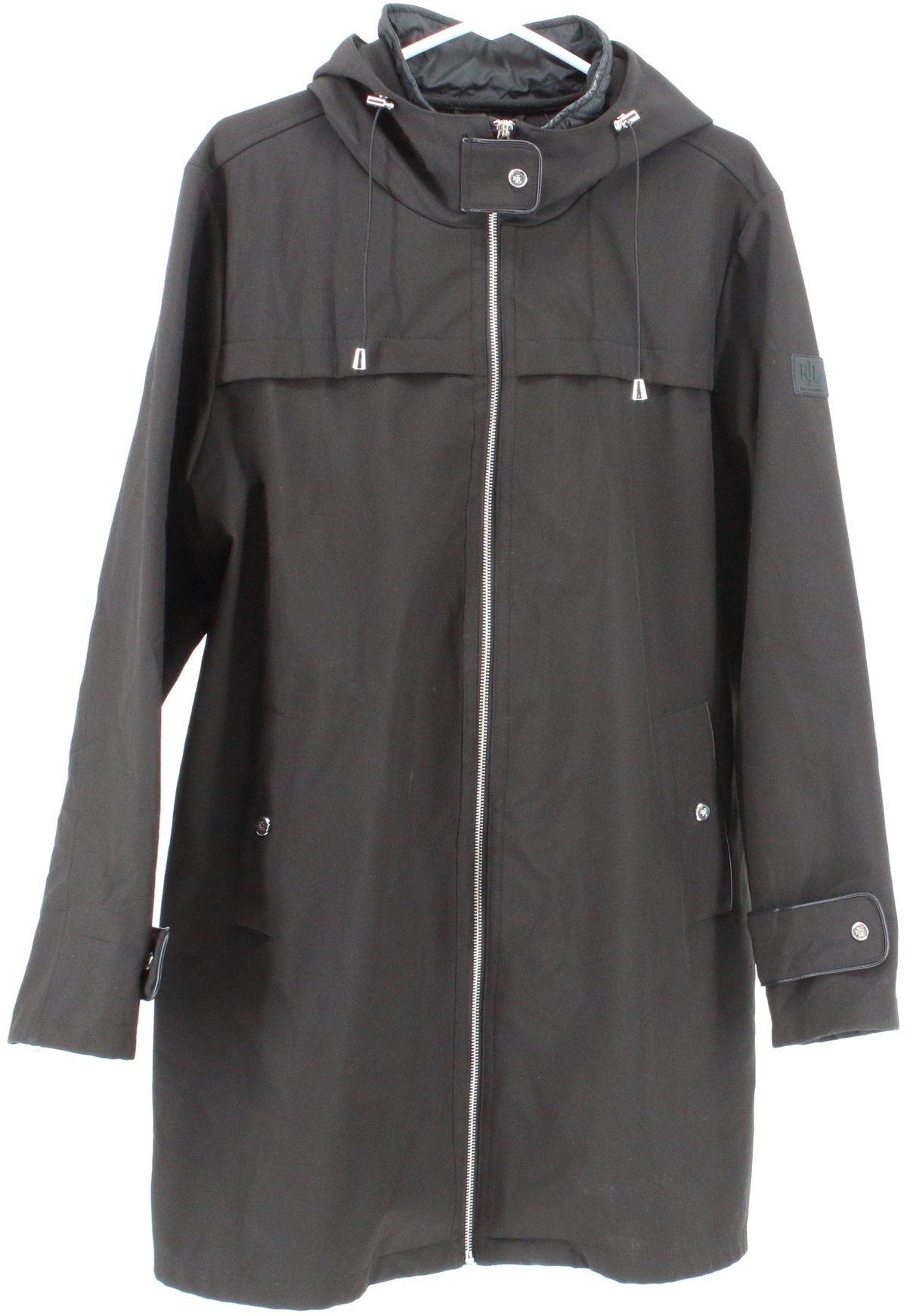 Lauren Ralph Lauren Black Hooded Women's Coat