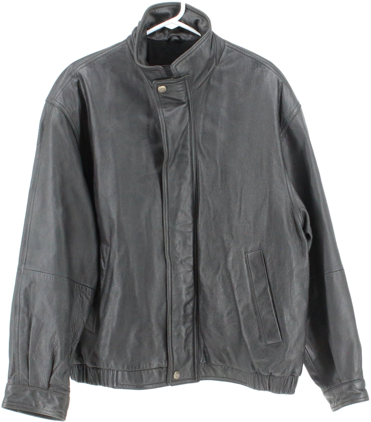 John Ashford Black Leather Jacket