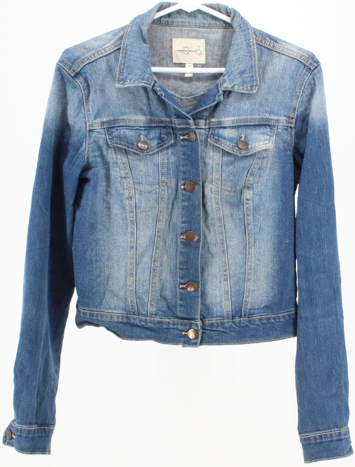 Jessica Simpson Blue Wash Denim Jacket