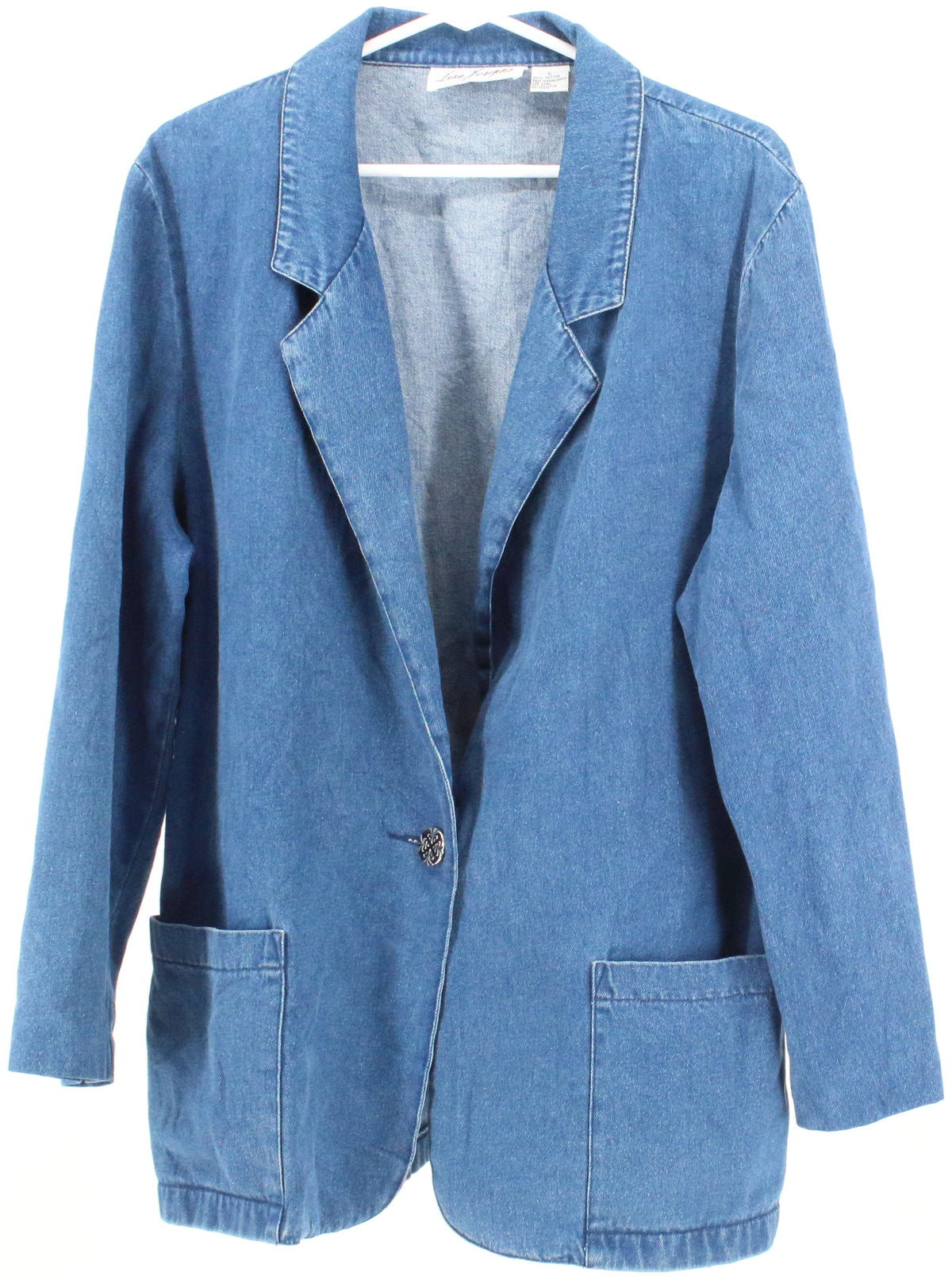 Lisa Josephs Blue Wash Women's Denim Blazer