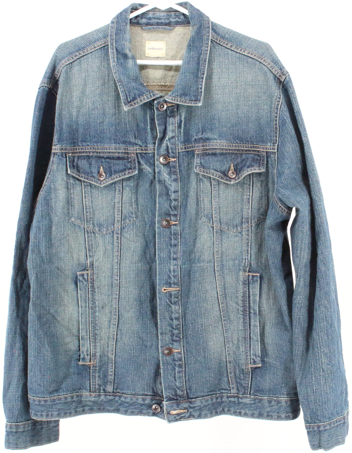 G.H. Bass & Co. Blue Wash Denim Jacket