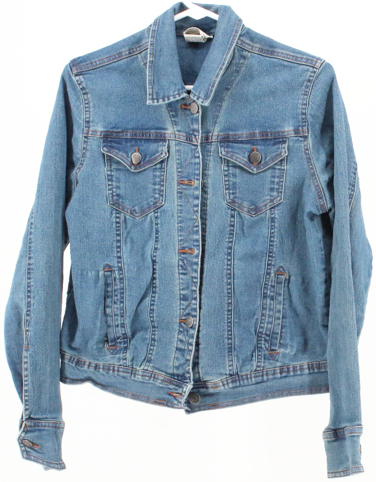 Distinct Blue Wash Denim Jacket