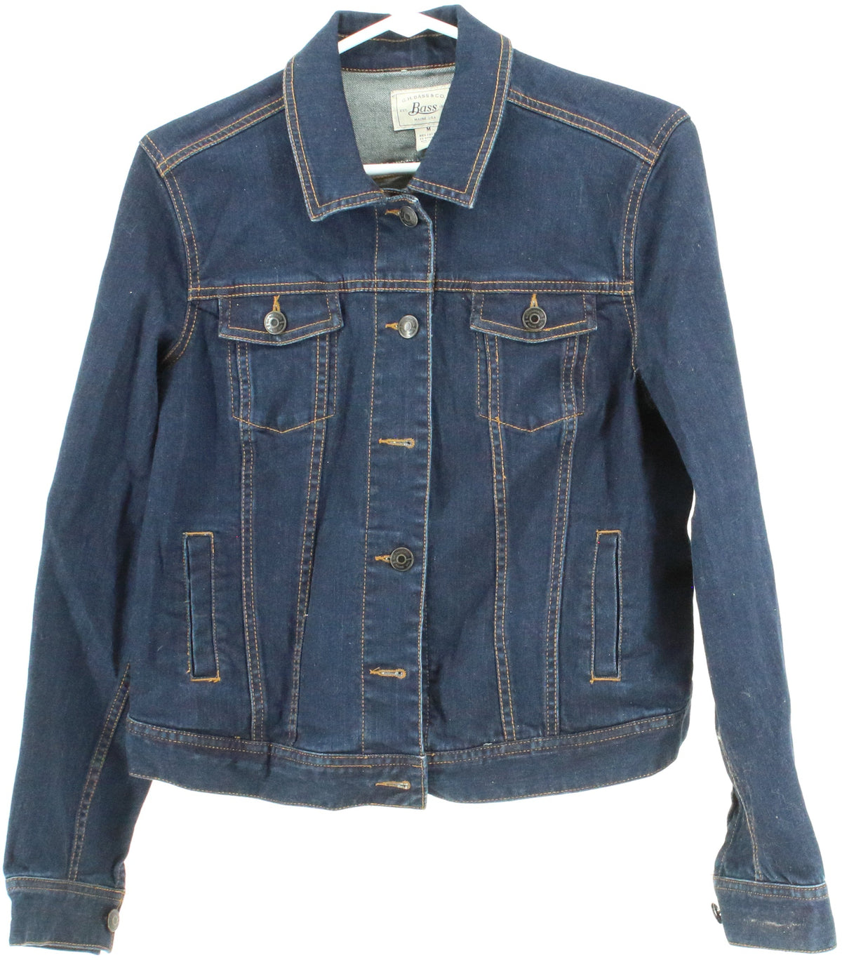 G.H. Bass & Co. Dark Blue Wash Denim Jacket