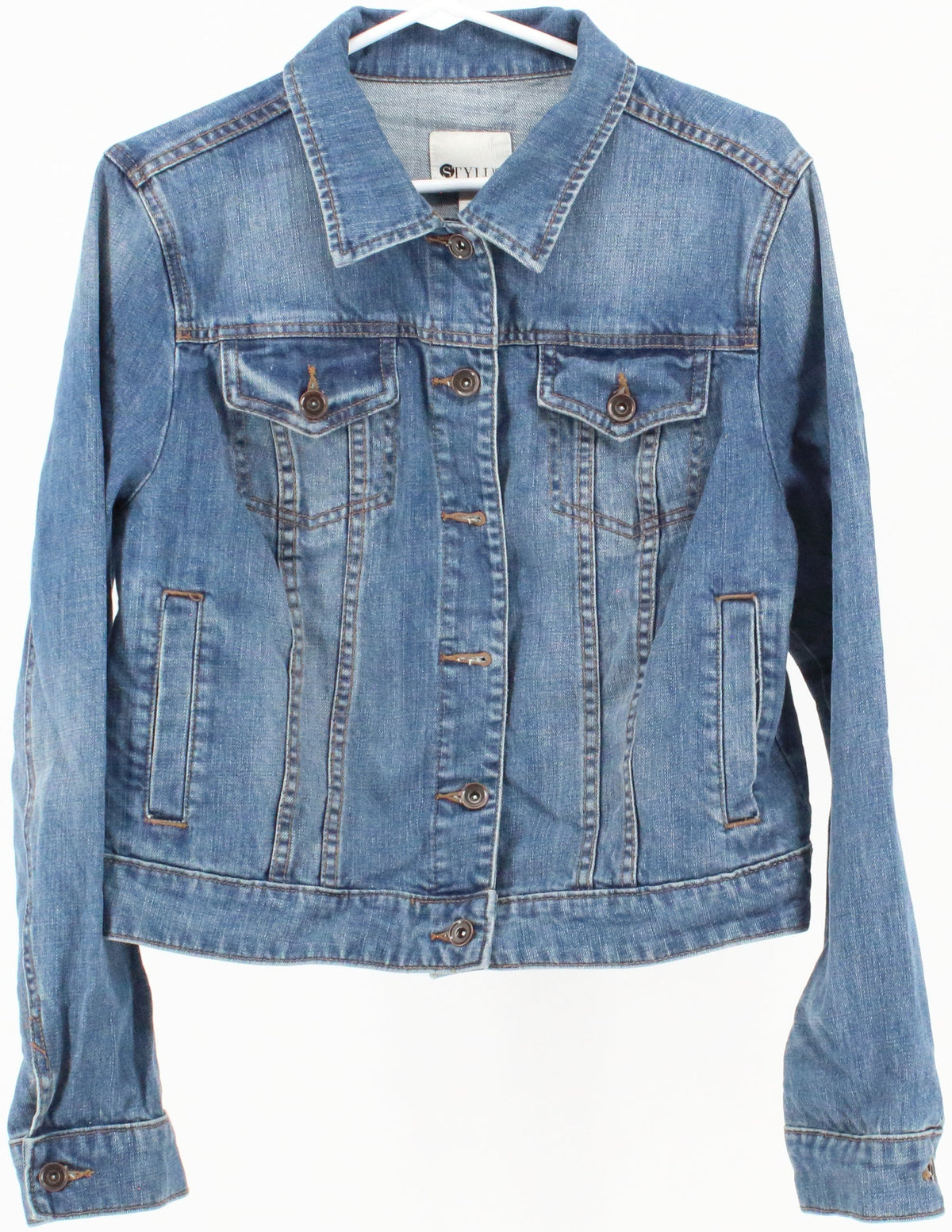 Stylus Mid Blue Wash Denim Jacket