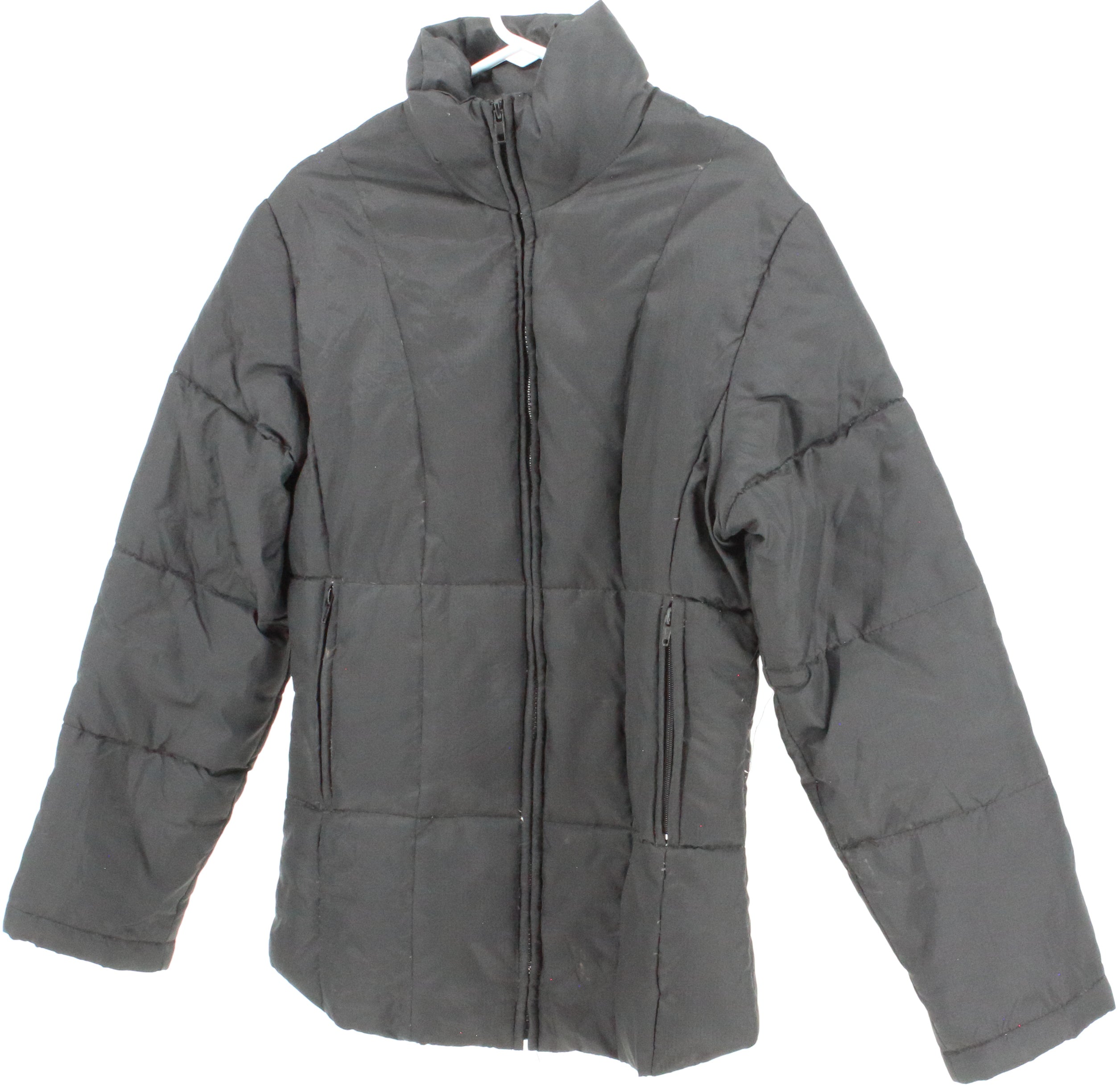 Shop Steve Barry s Double Down Puffer Jacket with Side Pockets