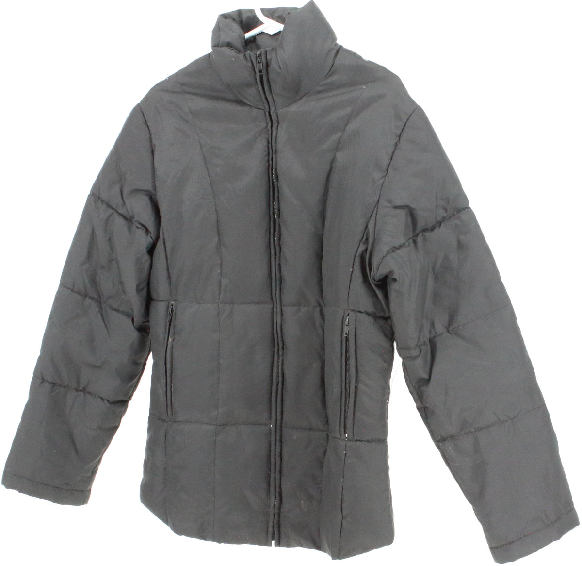 Steve & Barry's Double Down Puffer Jacket with Side Pockets