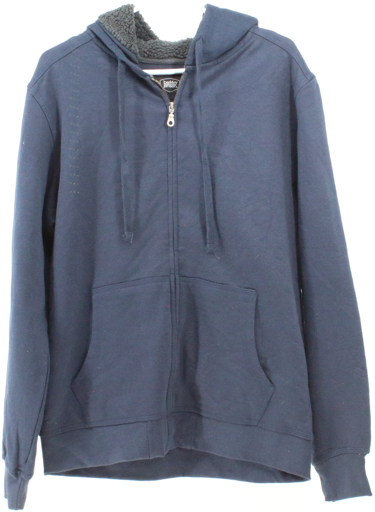 Berkley Janson Navy Blue Full Zip Hoodie