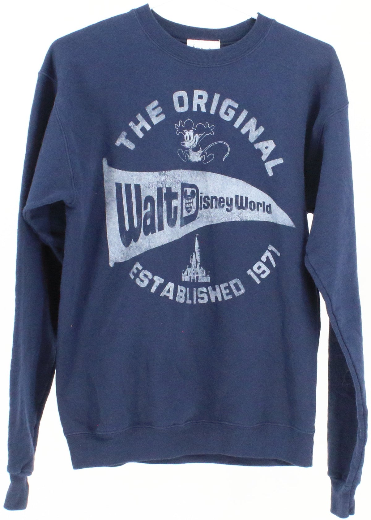 Disney Parks The Original Walt Disney Navy Blue Sweatshirt