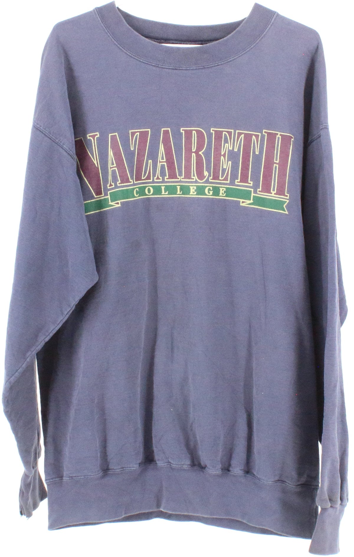 Jones & Mitchell Nazareth College Navy Blue Sweatshirt