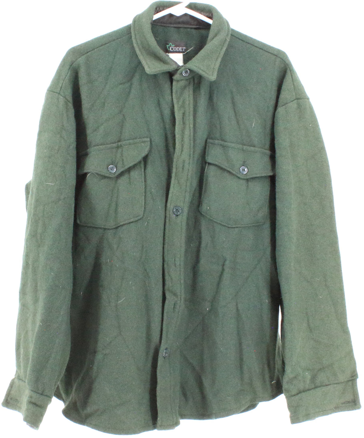 Codet Dark Green Shacket