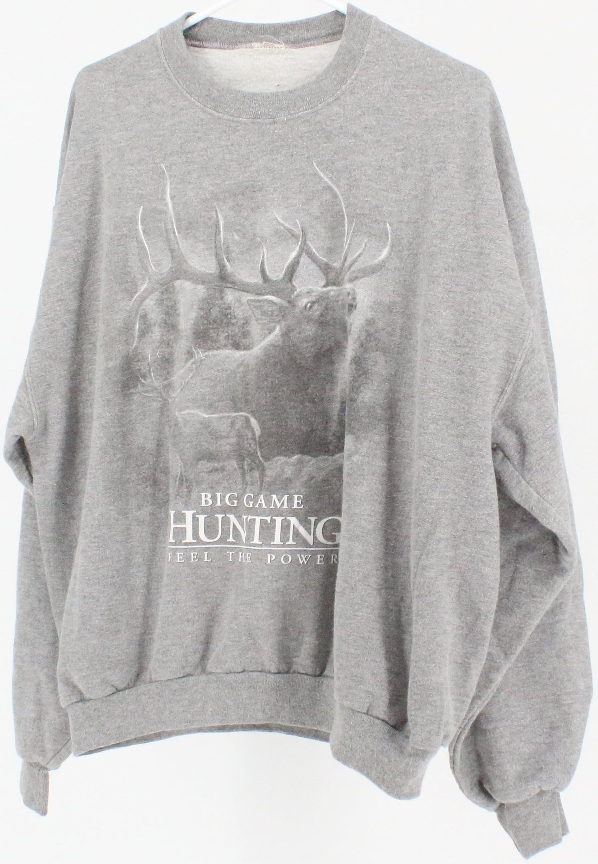 Grey Big Game Hunting Grey Sweatshirt