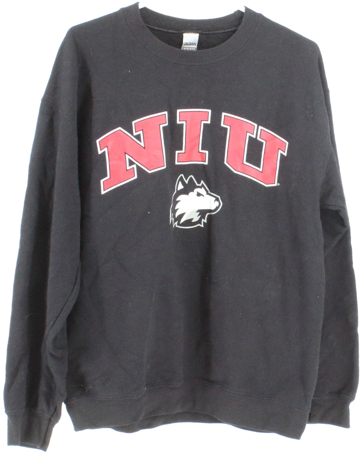 Gildan NIU Black Sweatshirt