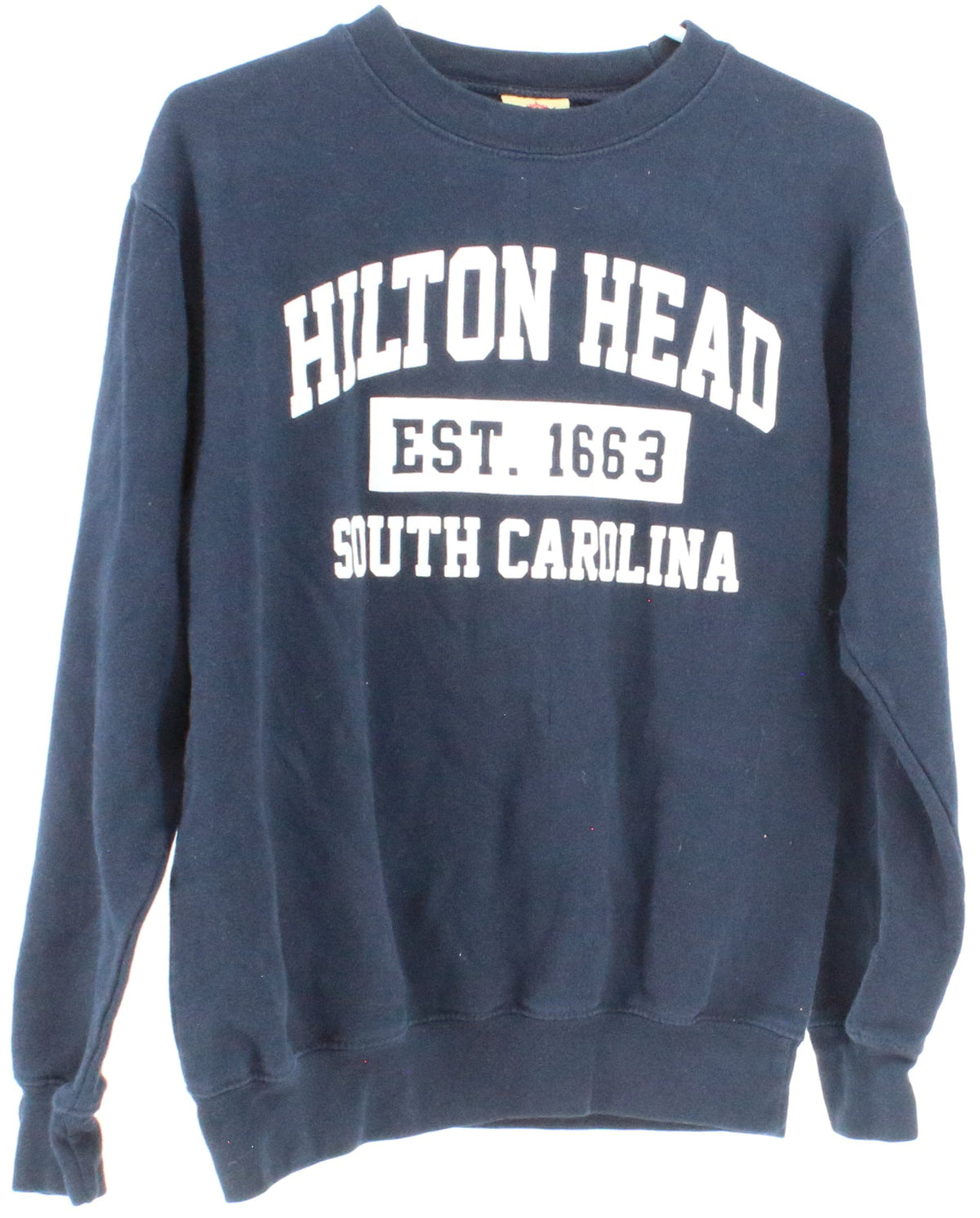 Old Dock Apparel Hilton Head Navy Blue Sweatshirt