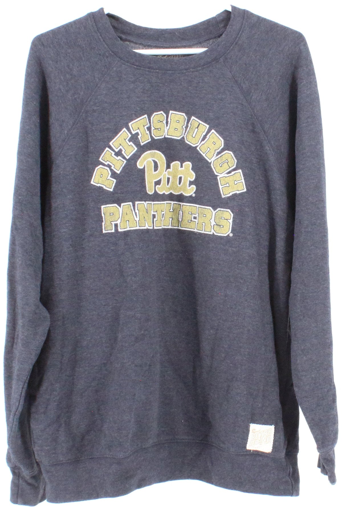 Retro Brand Pittsburgh Navy Blue Melange Sweatshirt