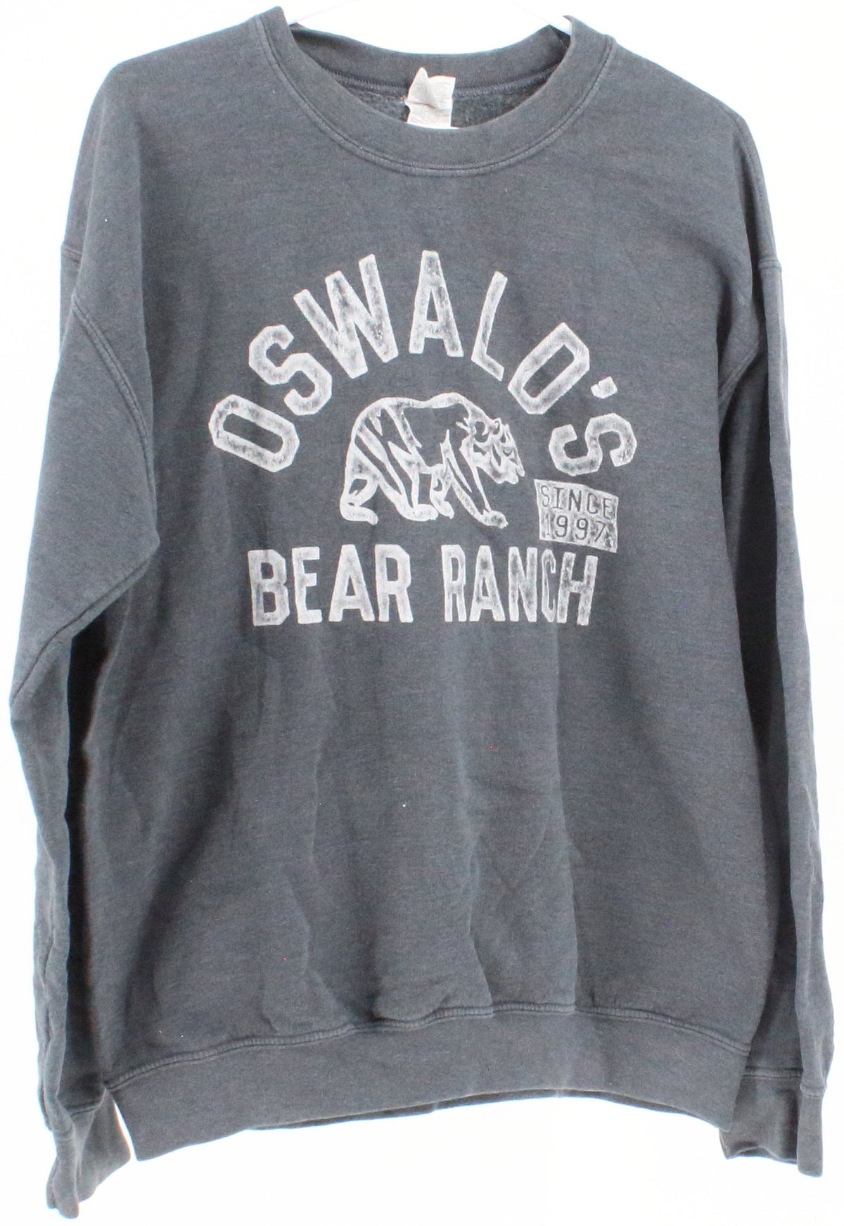 Gildan Oswald's Bear Ranch Dark Grey Sweatshirt