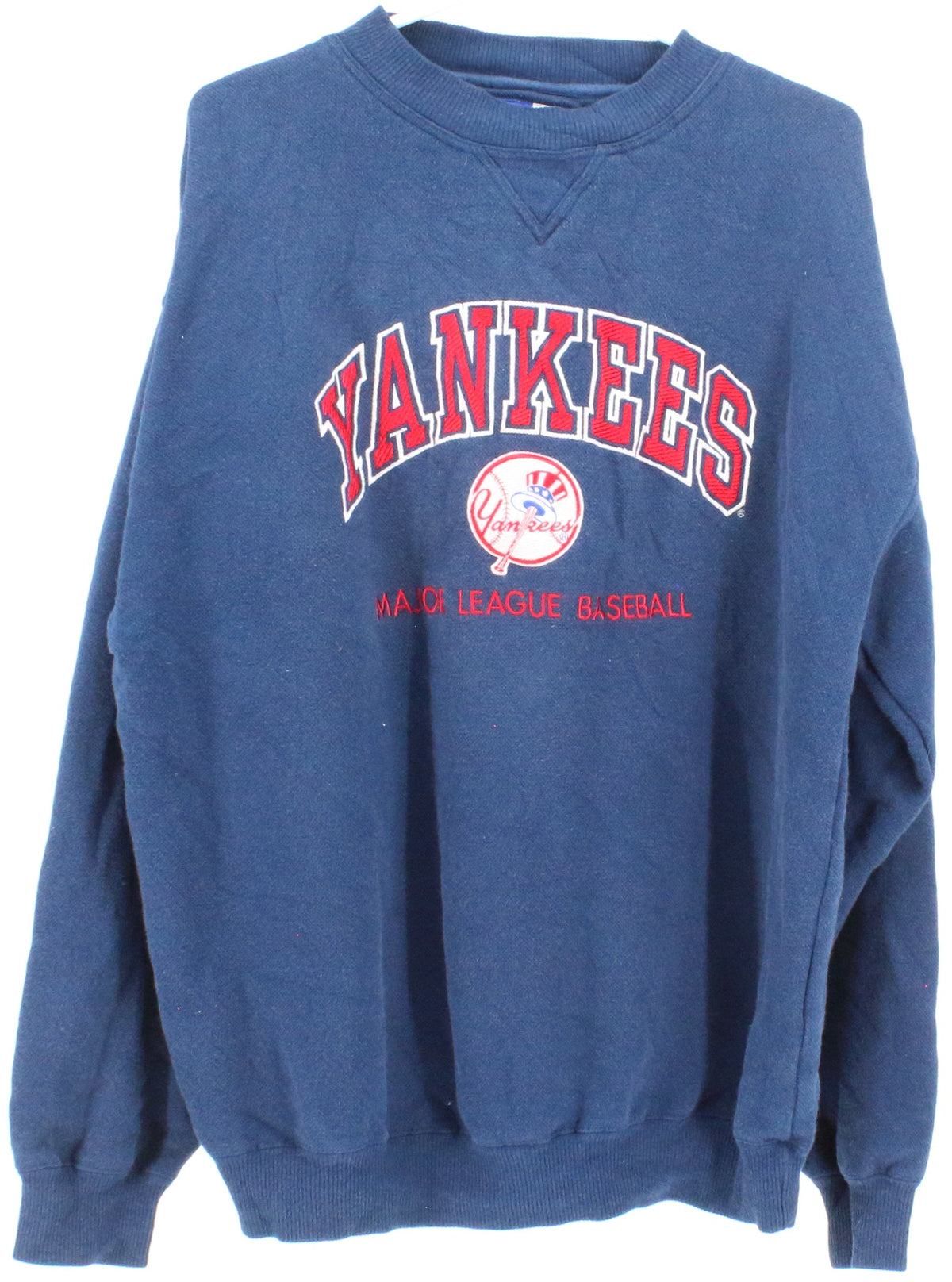 Logo Athletic Yankees Navy Blue Sweatshirt