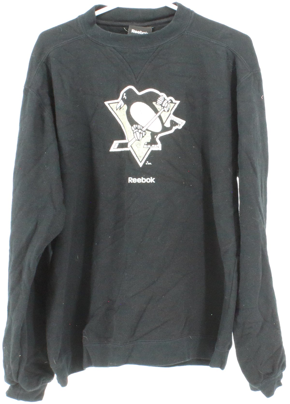 Reebok Pittsburgh Penguins Black Sweatshirt
