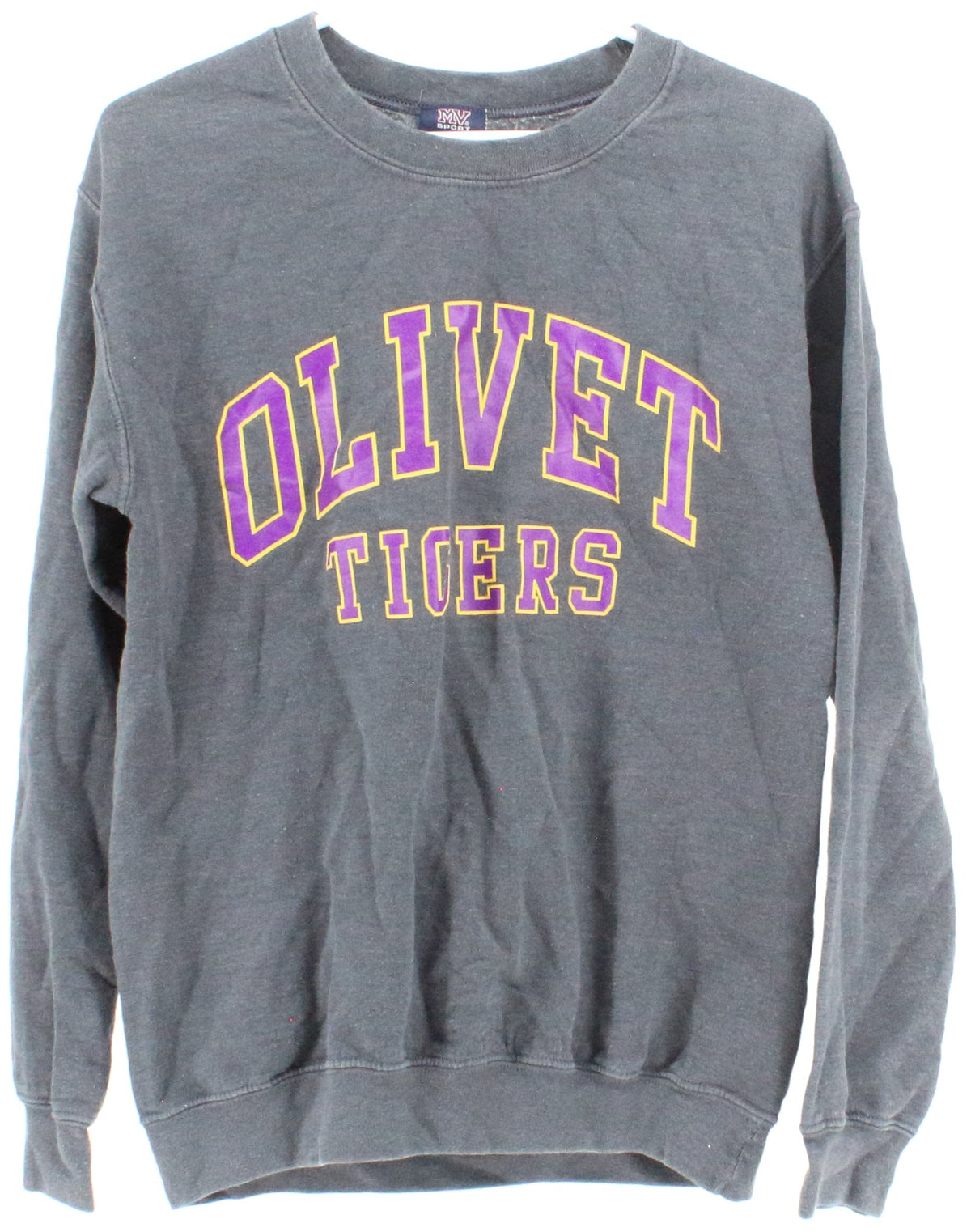 MV Sport Olivet Tigers Grey Sweatshirt