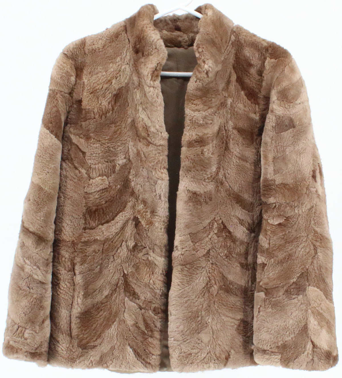 AEC Brown Teddy Short Coat