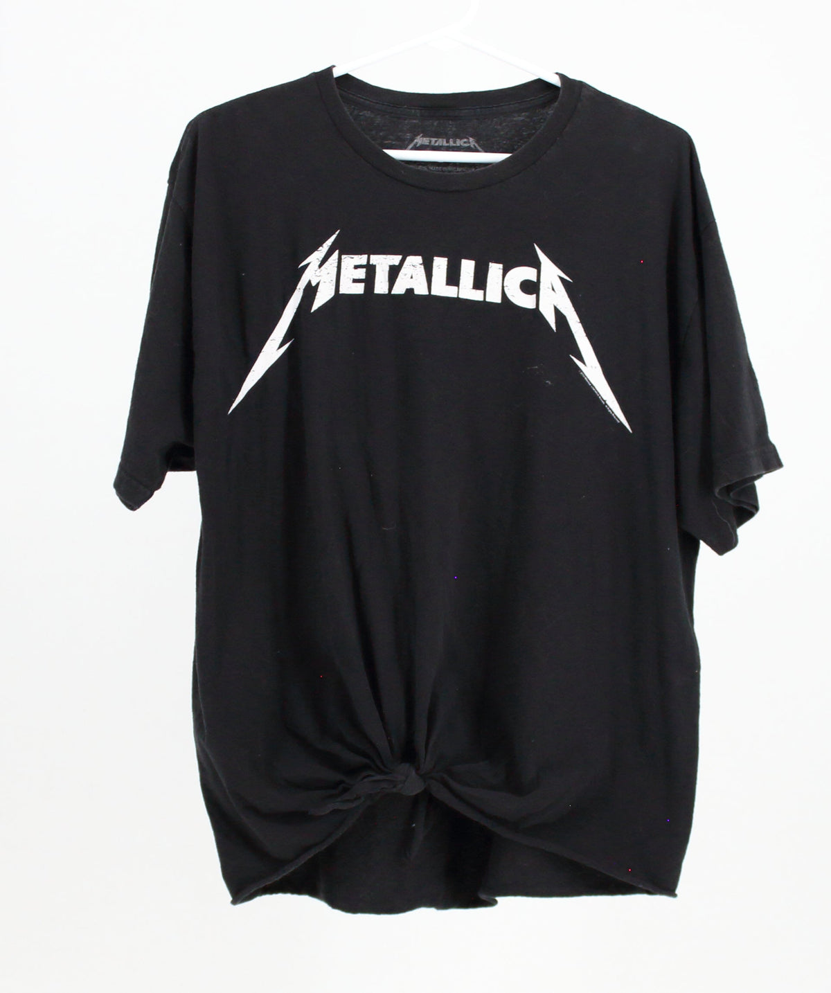 Metallica basic black short sleeve shirt