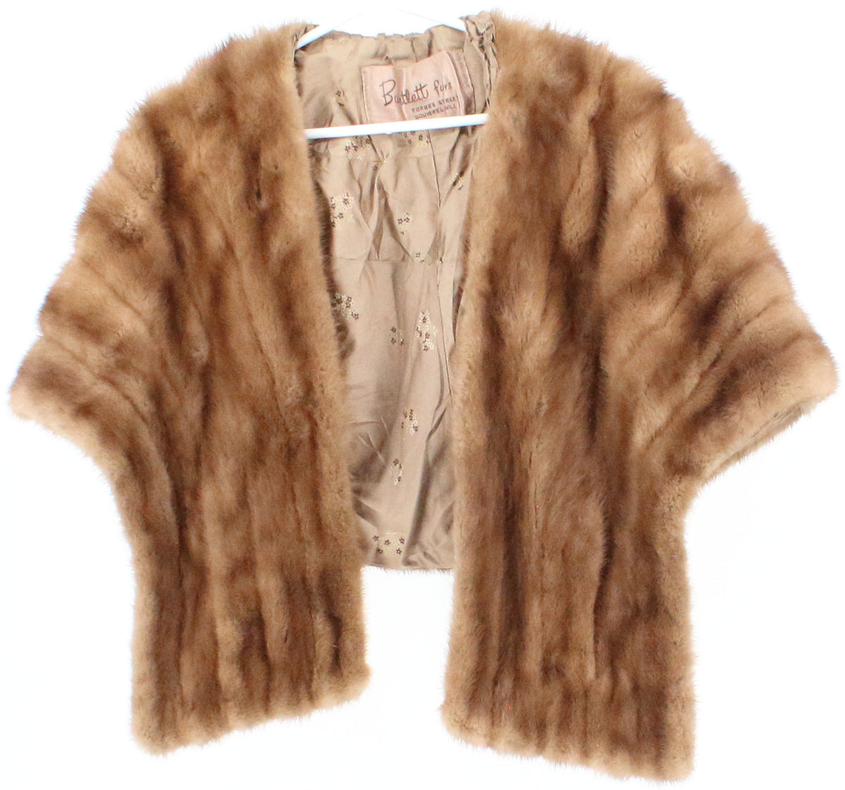 Bartlett Furs Brown Stole