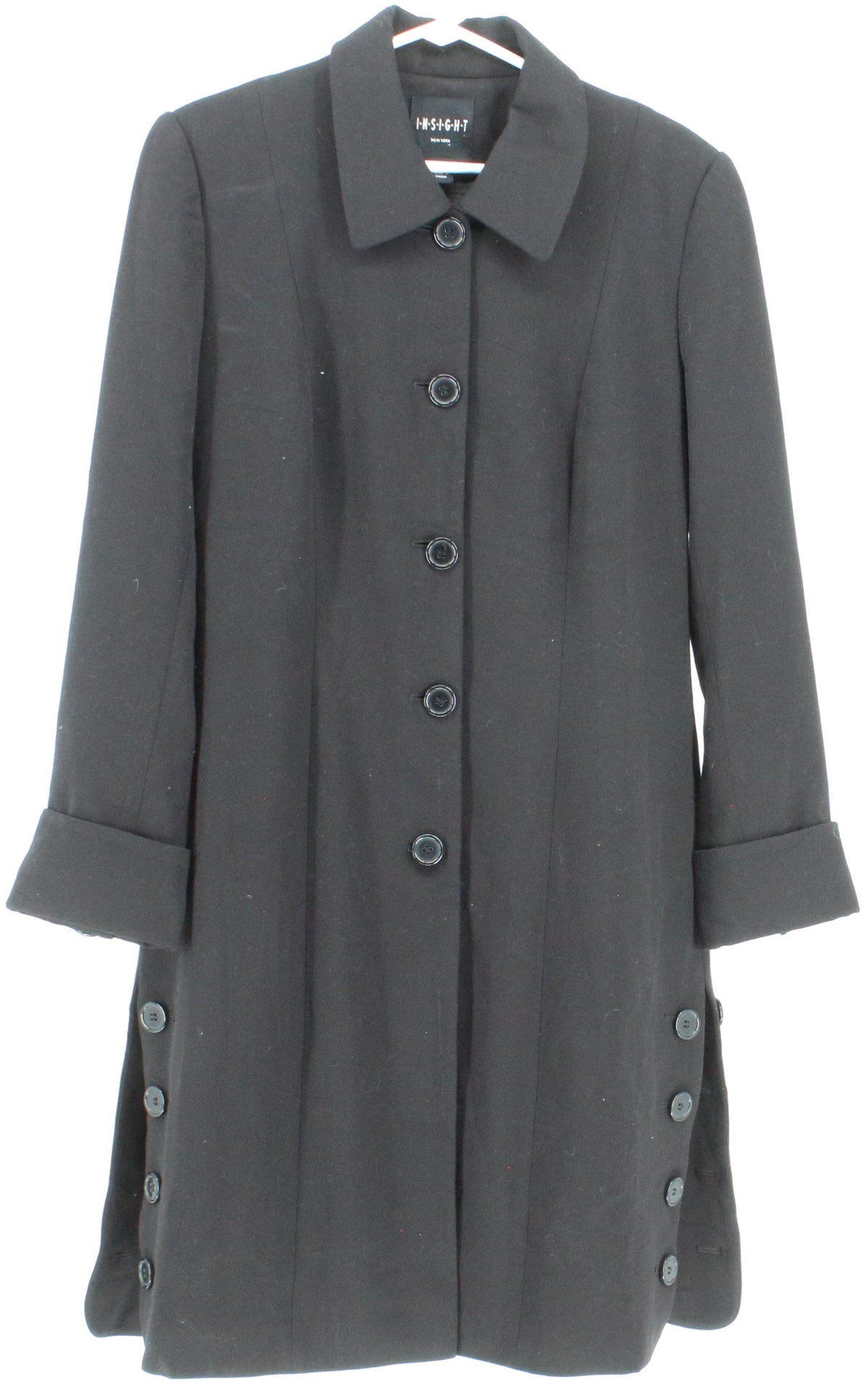 Insight Black Women's Long Light Coat