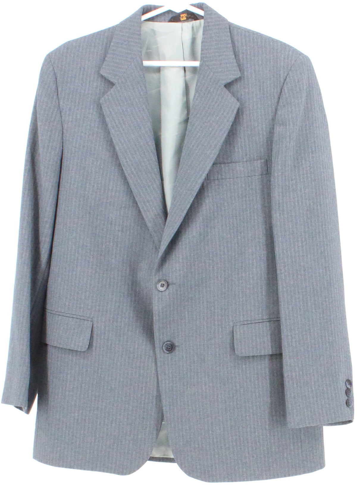 Haggar Grey Pinstripe Blazer