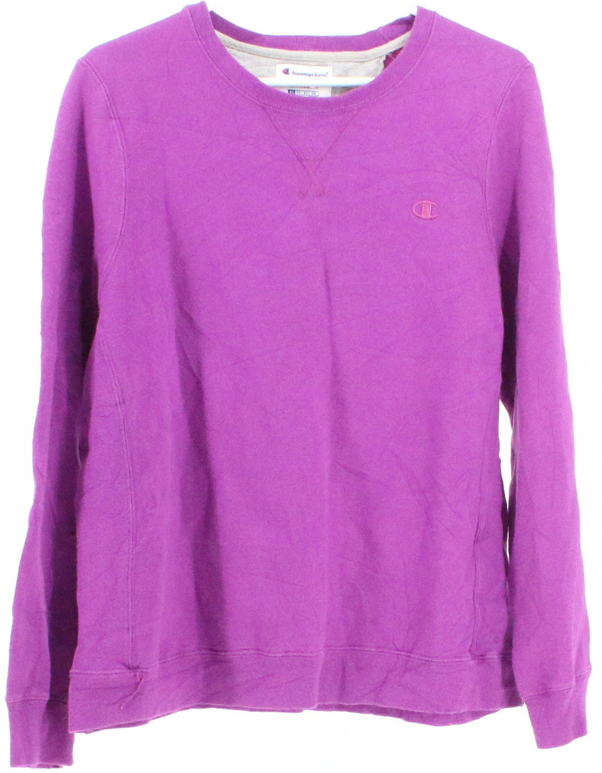 Champion Purple Plain Sweatshirt