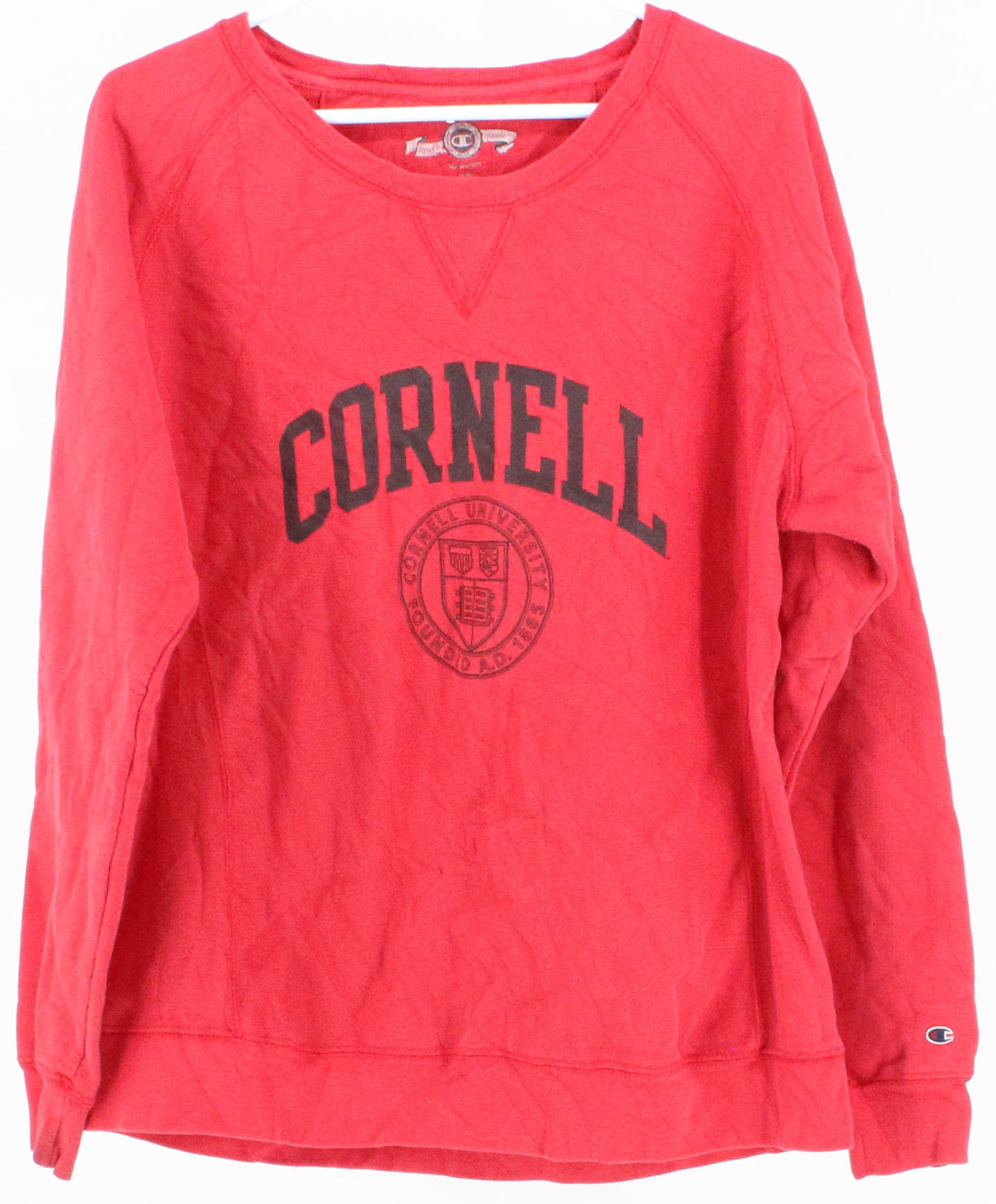 Champion Cornell University Red Sweatshirt