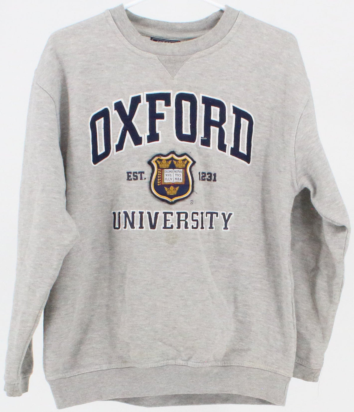 Oxford University Grey Sweatshirt