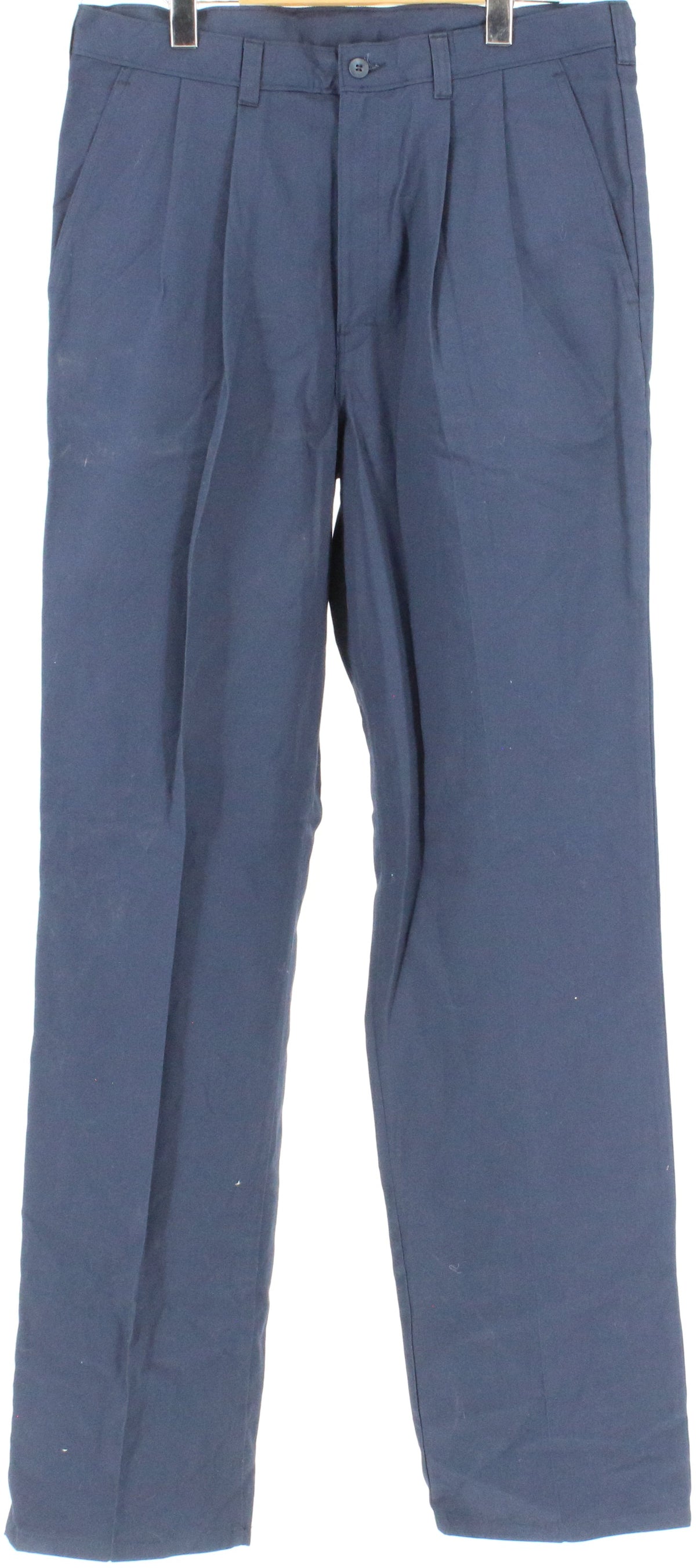 Dickies Navy Blue Pleated Work Pants