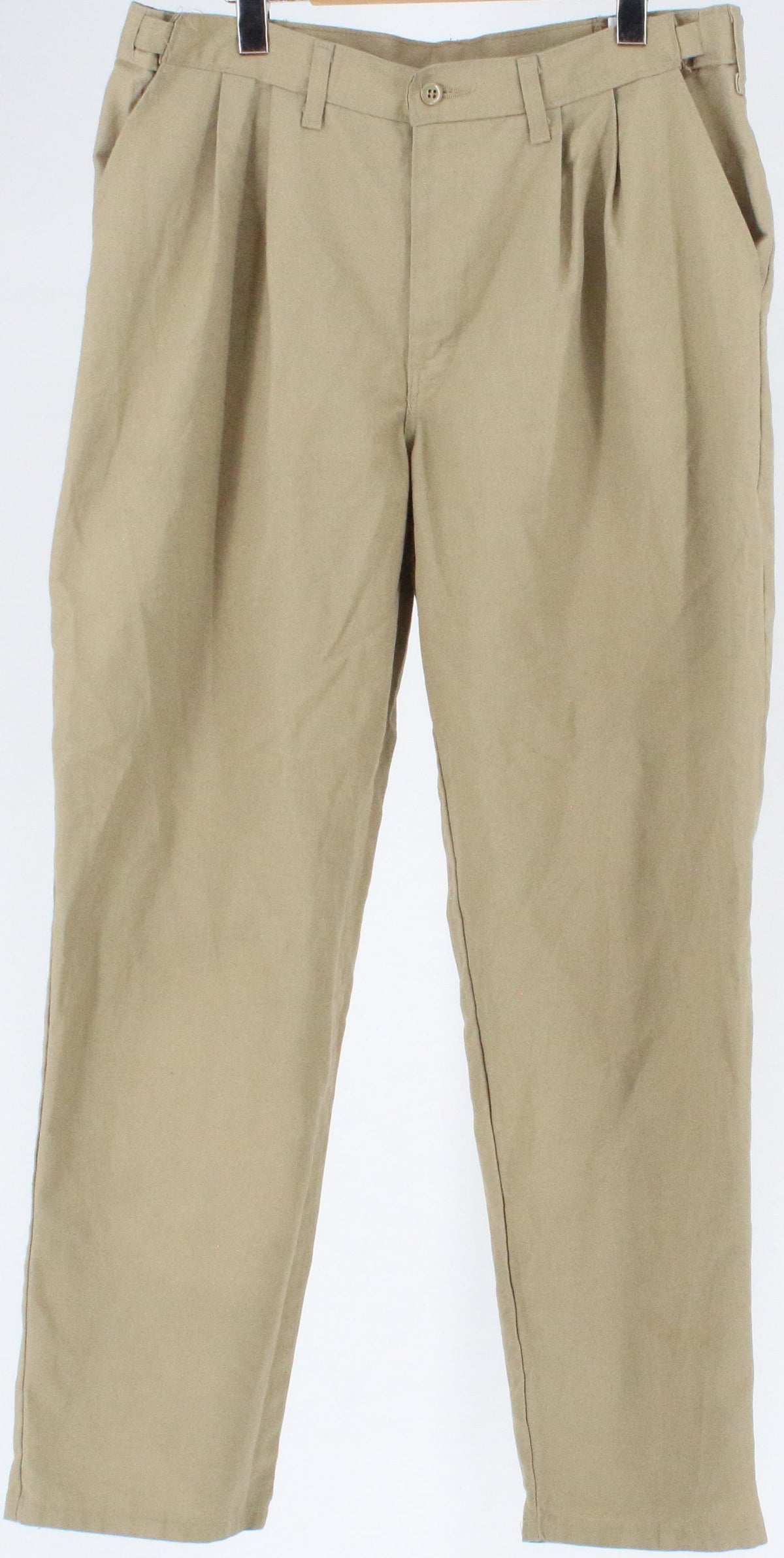 Genuine Dickies Beige Front Pleat Pants