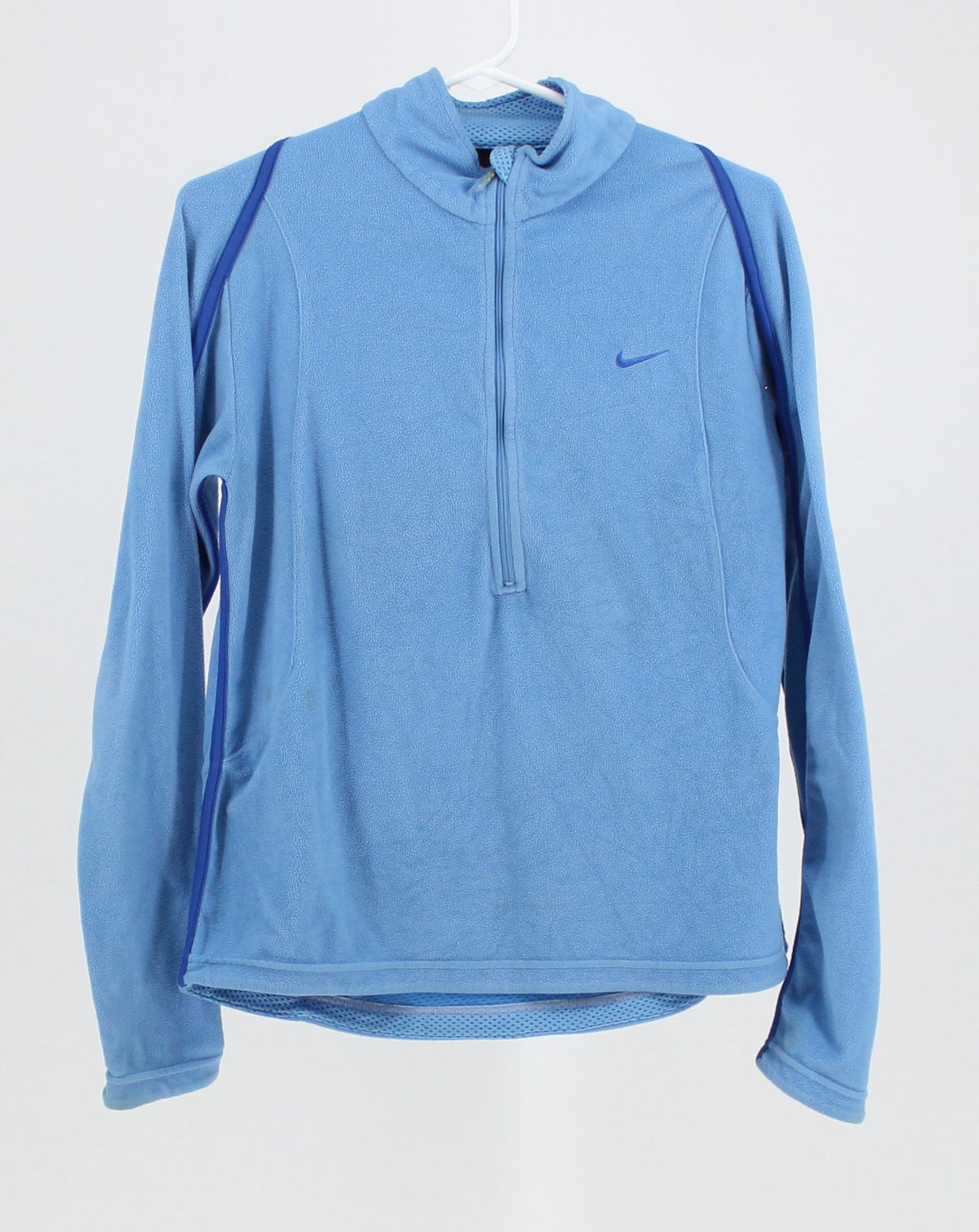 Nike Sky Blue Fleece Running Zip-Up Sweater