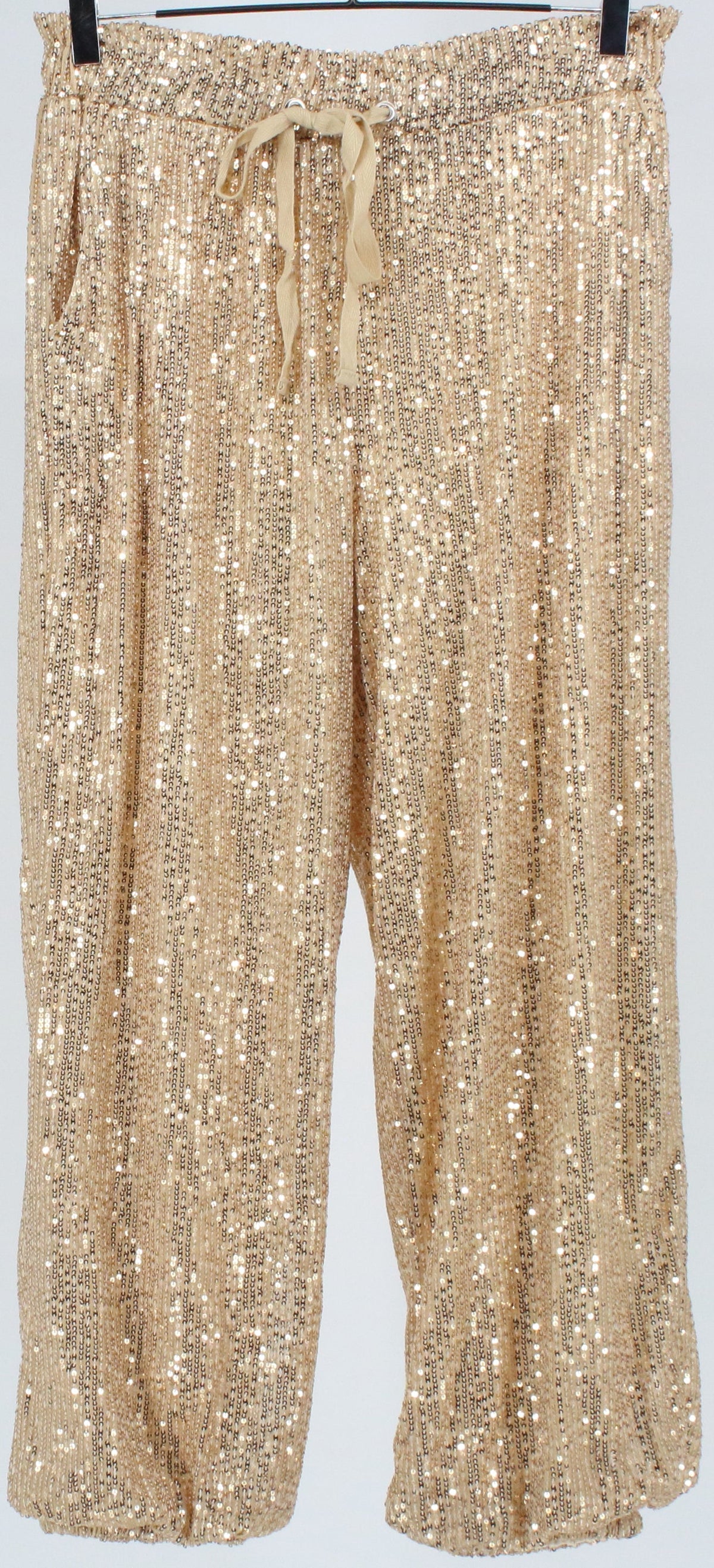 Gold Sequins Pants