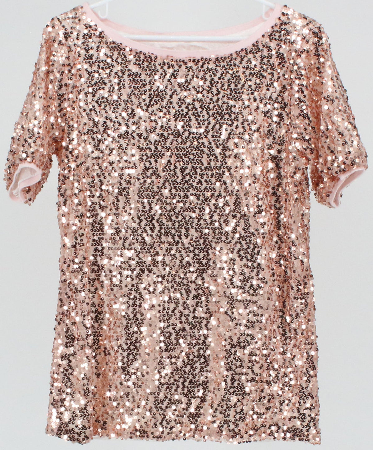 Pink Sequins Top