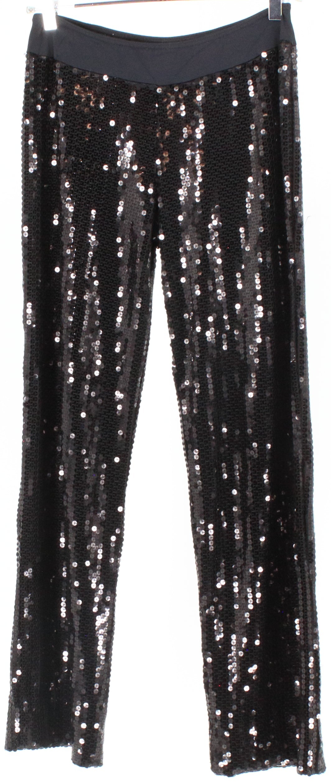 Black Sequins Pants