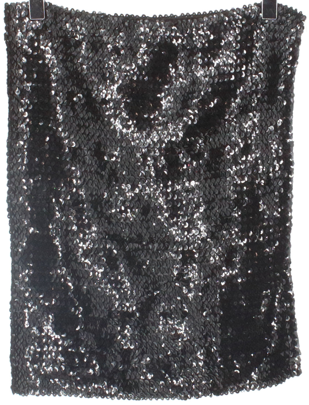 Express Black Stretchable Sequins Skirt