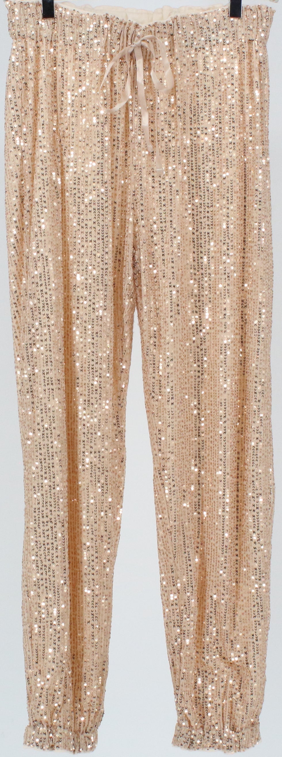 Shein Champagne Sequins Pants