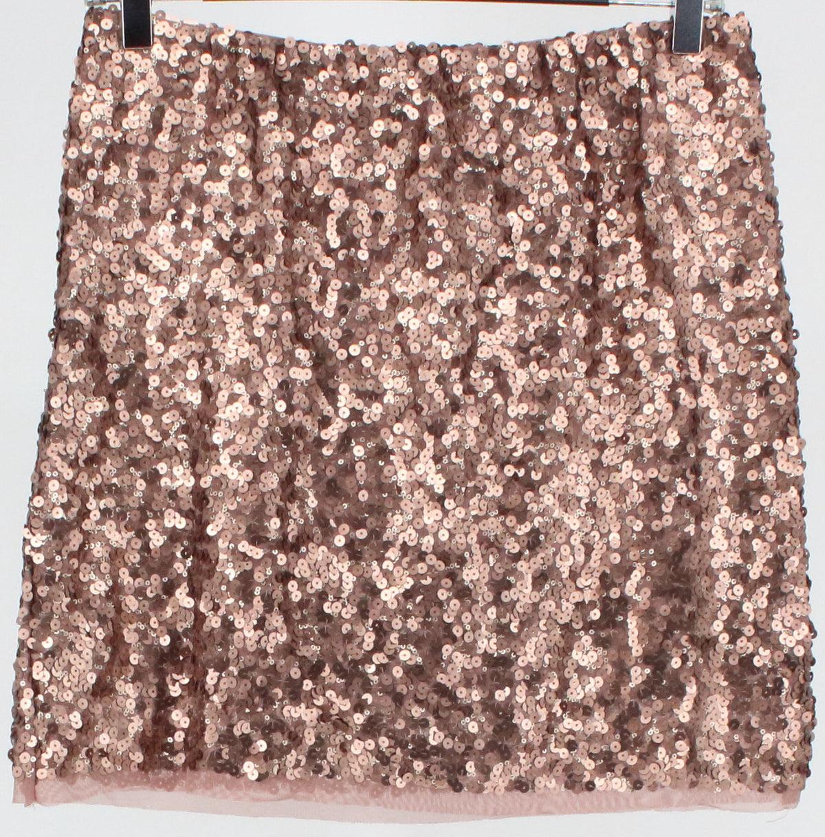 LC Lauren Conrad Bronze Sequins Skirt