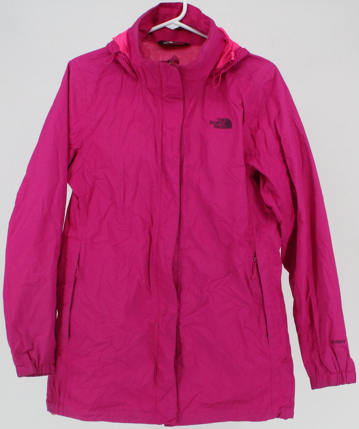 The North Face HyVent Pink Hooded Women's Nylon Jacket