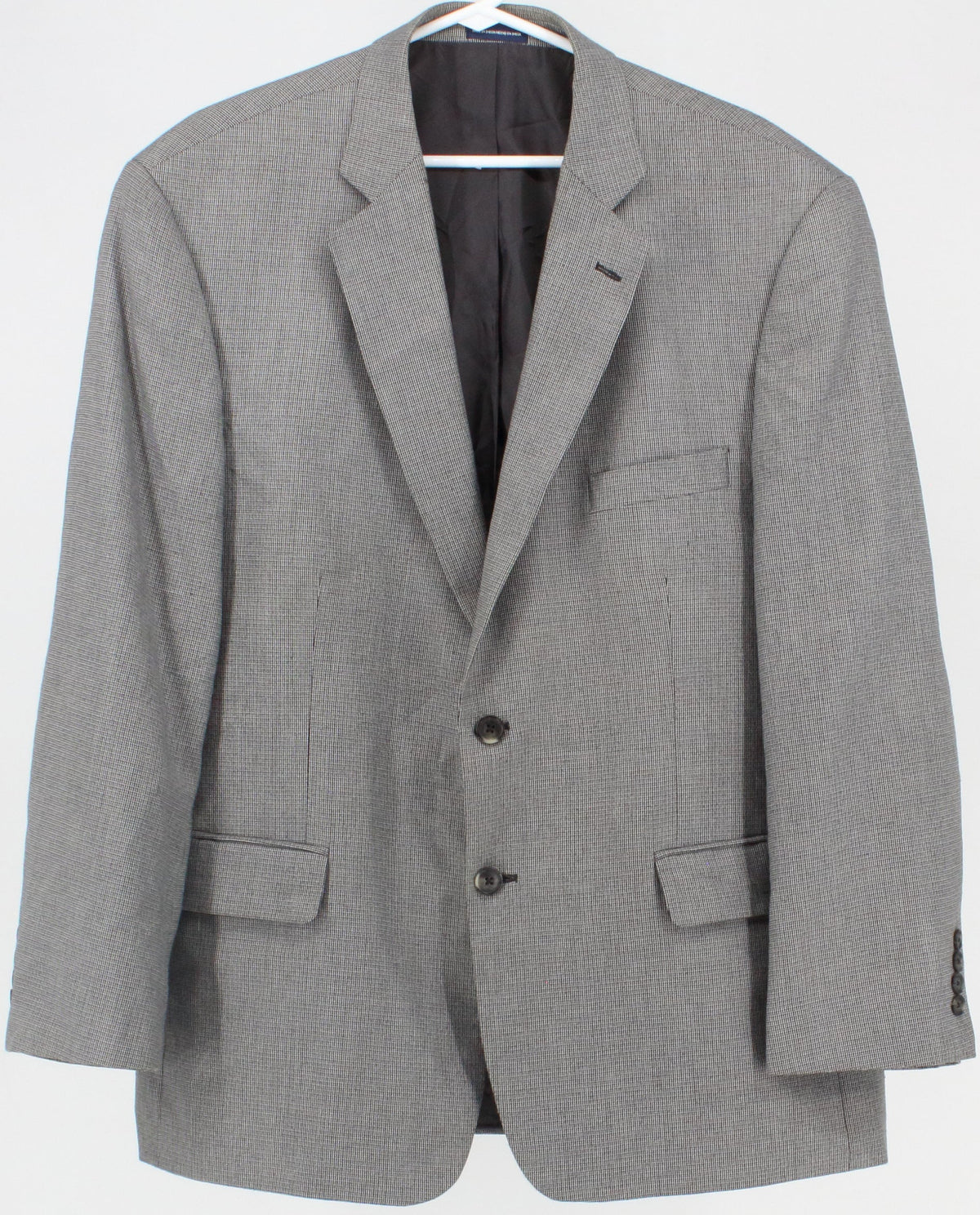 Stafford Essentials Grey and Black Blazer